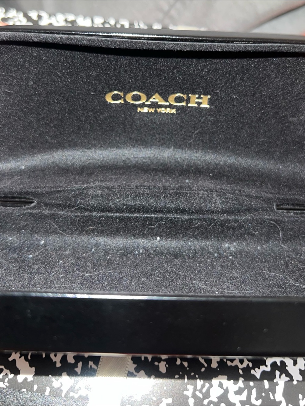 Coach monogram c rectangular eyeglass frame - Picture 4 of 5